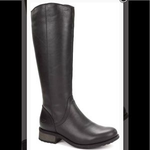 Leather UGG boots